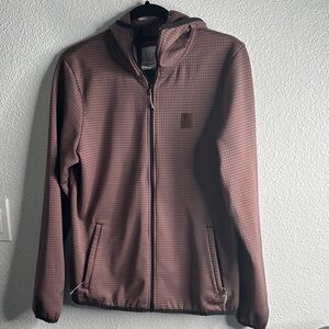 Topo design Brown Hooded Jacket size L
